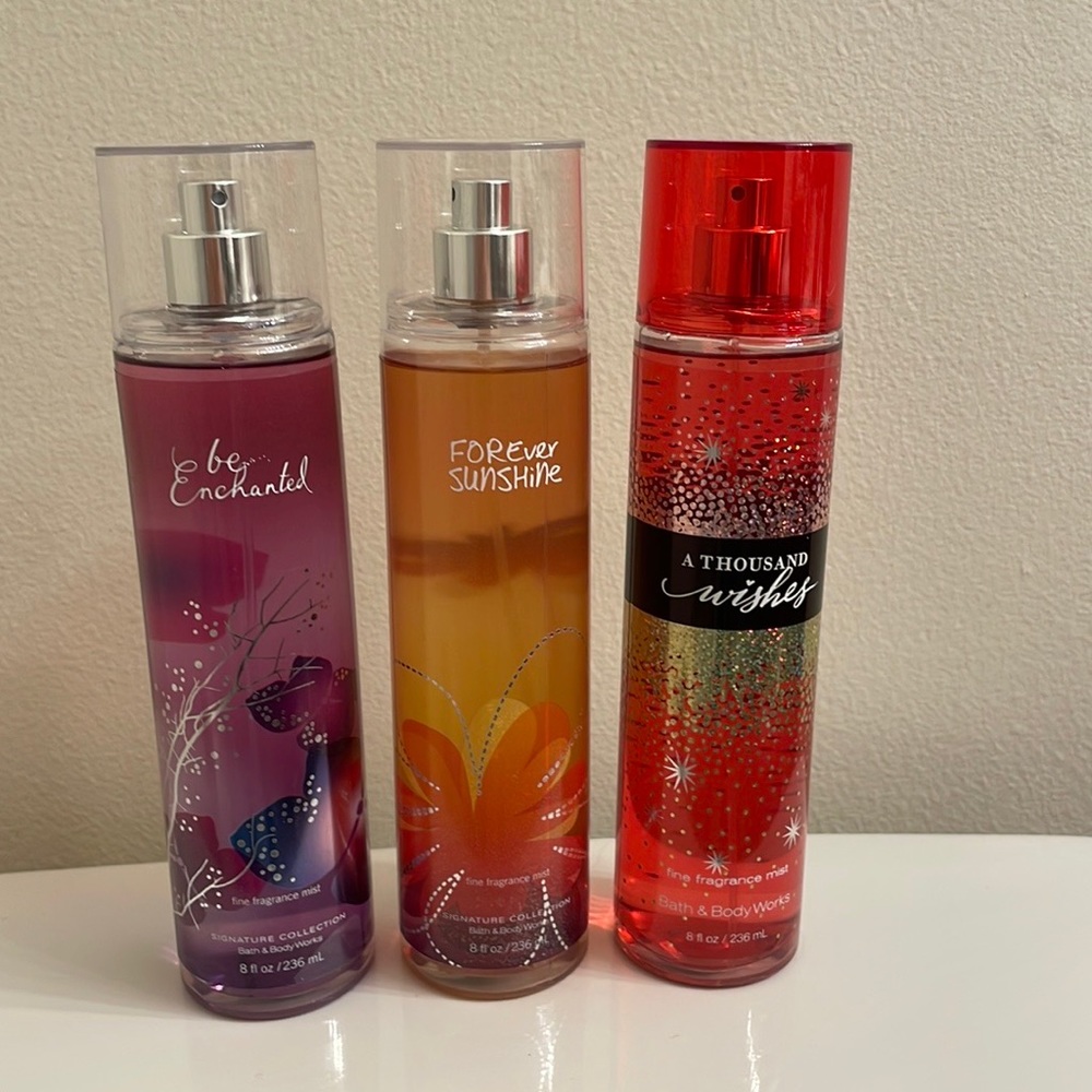 Bath & Body Works fragrance spray